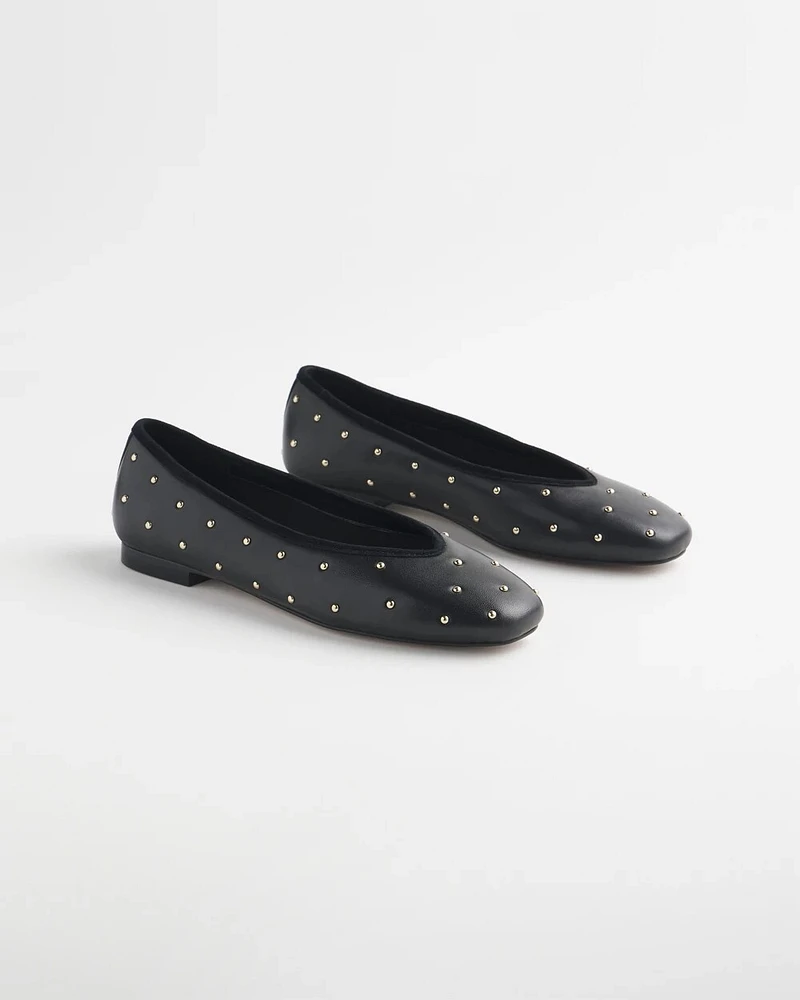Studded Flats