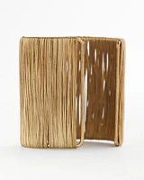 Textured Gold Cuff