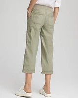 Poplin Cropped Pants