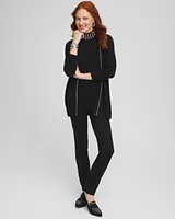 Cashmere Pearl Trim Cardigan