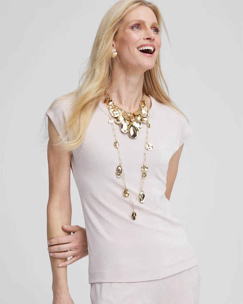 Travelers™ Cap-Sleeve Top