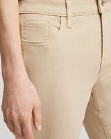 Girlfriend Fray Hem Kick Flare Jeans