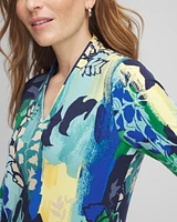 Touch of Cool™ Printed V-Neck Top