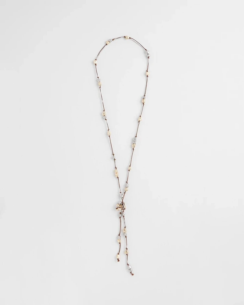 Mixed-Metals Necklace
