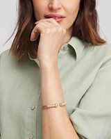 Mint Wrapped Cuff Bracelet