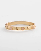 Pink Cuff Hinge Bracelet