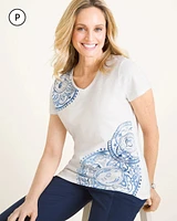 Zenergy Stamp-Print Tee