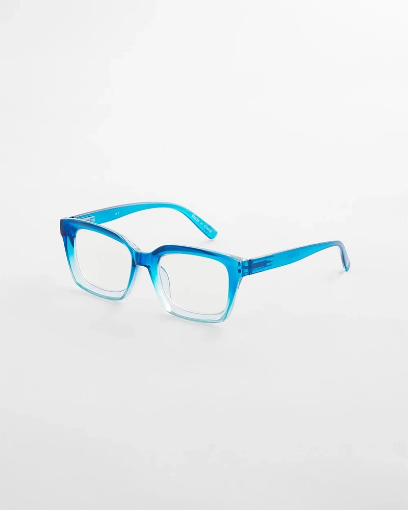 Blue Ombre Square Readers