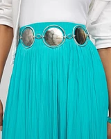 Black Lip Shell Chain Belt