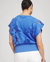 Burnout Banded-Hem Top