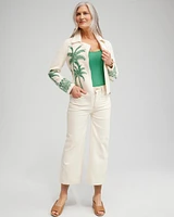 Cropped Wide Leg Jeans