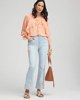 So Slimming® Kick Flare Girlfriend Jeans
