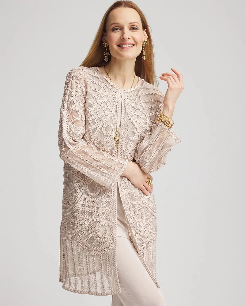 Travelers™ Collection Embroidered Lace Jacket
