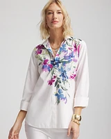 No Iron™ Floral Stretch Shirt