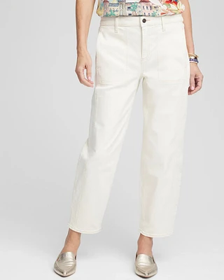Utility Tapered Jeans
