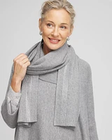 Rhinestone Cashmere Blend Scarf
