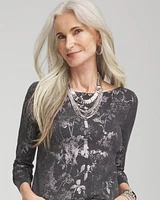 Silver Tone Pave Collar Necklace