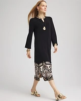 Travelers™ Kurta Border Print Midi Dress