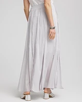 Cotton Silk Voile Maxi Skirt