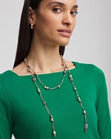 Mixed-Metals Necklace