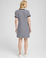 Zenergy® Stripe Twist Front Dress