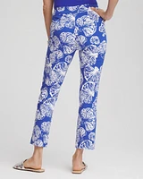 Brigitte™ Seashell Pull-On Cropped Pants