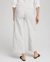 Brigitte™ Striped Wide-Leg Cropped Pants