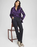 Trapunto Shoulder Blouse