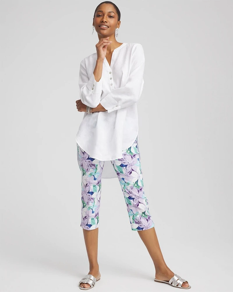 Brigitte™ Lily Pull-On Slim Capri Pants