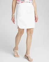 Poplin Skort