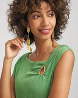 Travelers™ Asymmetrical Midi Cocktail Dress