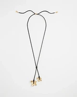 Adjustable Double Pendant Necklace