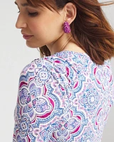Touch of Cool™ Shirred Shoulder Blouse