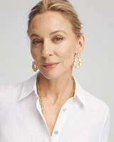 No Droop® Yellow Drop Earrings