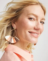 No Droop® Raffia Seed Bead Earrings