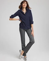 Brigitte Diamond Print Slim Pants
