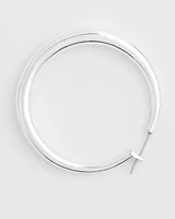 Cassie Silver-Tone Hoop Earrings