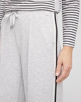 Zenergy® Double-Knit Lattice Trim Pants