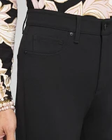 High Rise Wide Leg Ponte Pants