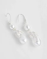 No Droop® Pearl Effect Earrings