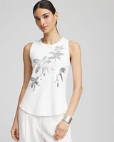 Paillette Palm Tree Tank