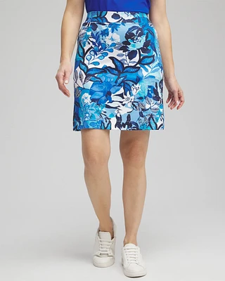 ® UPF Knit Floral Skort