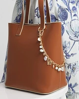 Gold Tone Bag Charm