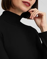 Touch of Cool™ Mock Neck Layering Tee