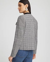 Mixed Tweed Fringe Jacket