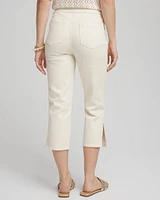 19" Pull-on Capri Jeans