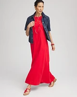 Sleeveless Midi Tank Dress