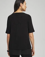 Travelers™ Chiffon Hem Top
