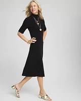 Travelers™ Mock Neck Midi Dress