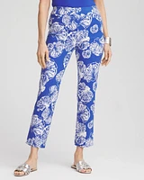 Brigitte™ Seashell Pull-On Cropped Pants